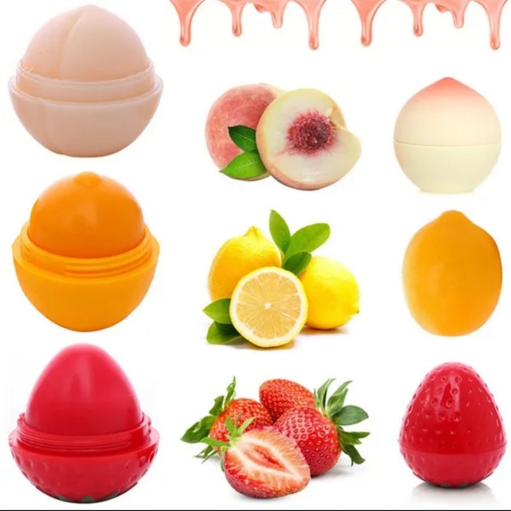 Lot of 6 spheres of Vaseina lip balm